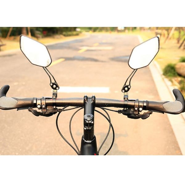 

outdoor riding aluminium alloy rearview mirror bicycle mirror 360 ° rotating reversing mirror mountain bike rearview accessories