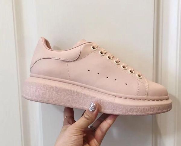 pink and gold trainers