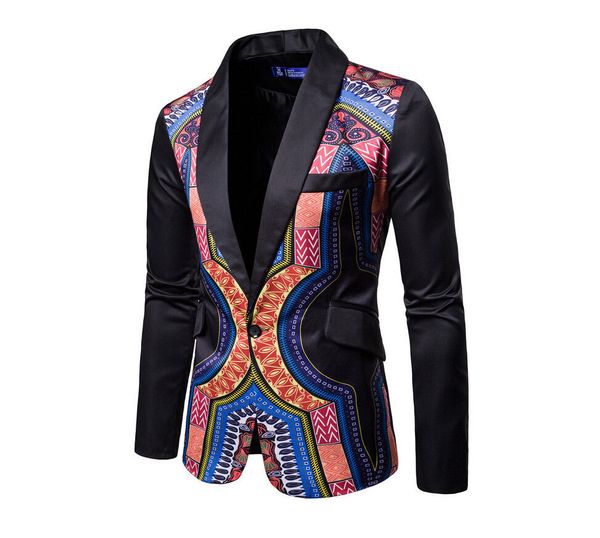 

new mens suit blazer slim floral formal coat jacket weeding party casual one button tuxedo black green purple yellow, White;black