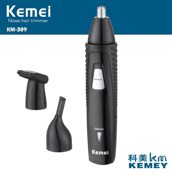 

kemei km-309 многофункциональный 3 в 1 нос машинки для стрижки волос машинки для стрижки волос электрические волос носа триммер dhl бесплатн