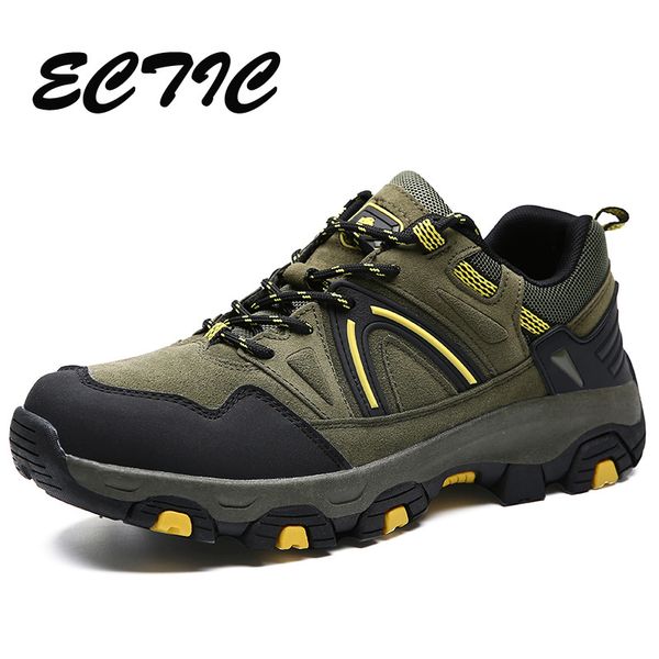 

2020 summer hiking shoes non-slip mens breathable footwear large size casual leather sneakers outdoor shoes light sport