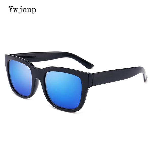 

ywjanp polarized sunglasses men brand desing classic square frame sun glasses male driving goggle sports glasses uv400 gafas, White;black