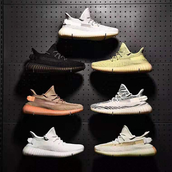 

sell 2020 new fashion kanye west v2 men women black white red 2.0 white zebra casual shoesc72b#