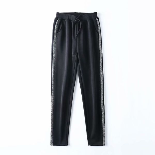 

western style autumn korean-style loose straight pendant sense loose pants sub-youth trend versatile casual trousers men's, Black;white