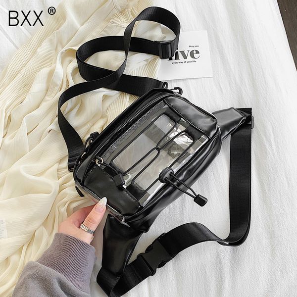 

bxx] transparent handbags for women 2020 fashion shoulder bag female summer hand bag lady simply travel beach bags hm027