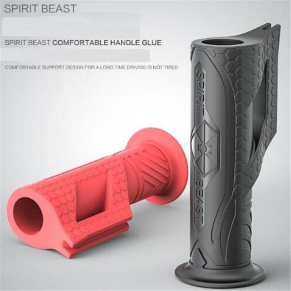 

spirit beast motorcycle accessories handle set anti-skid universal handle cover rubber waterproof moto glue soft grip