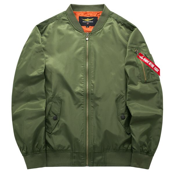 

mens bomber jacket men's baseball jacket thick flight pilot warm coat motorcycle s-8xl, Black;brown