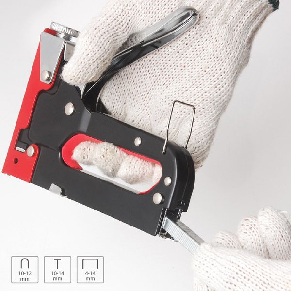 

3 in 1 multifunction manual stapler metal tool square straight u type with staples