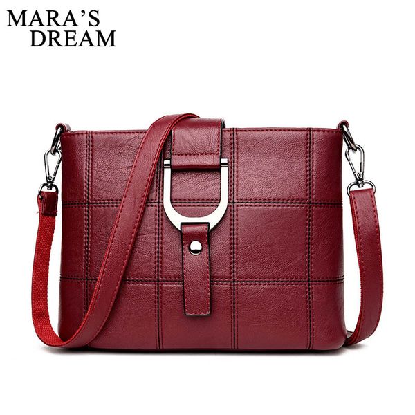 

mara's dream 2019 women's bag new shoulder bag middle age fashion women's retro pouch portable messenger