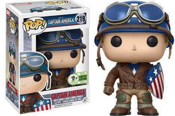 

pretty funko pop captain america model figure collectible model toy for gift