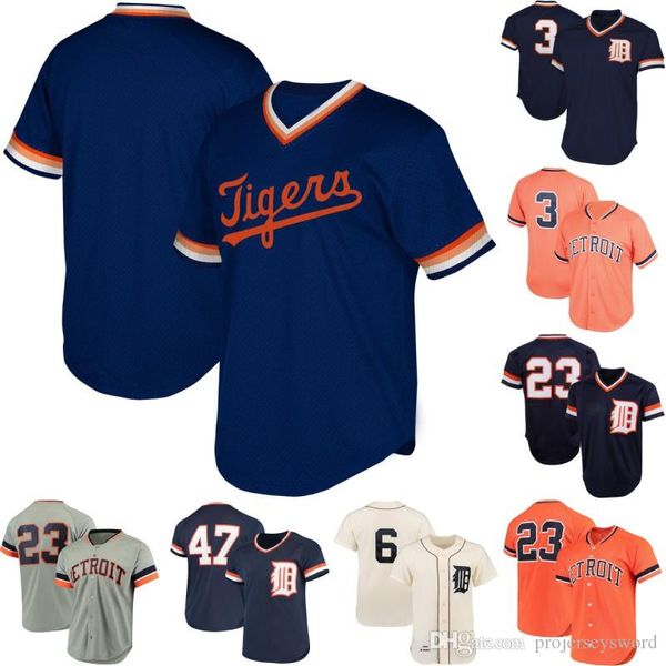 

Mens Detroit 3 Alan Trammell 11 Sparky Anderson 23 Kirk Gibson 47 Jack Morris 1968 Al Kaline 1984 Kirk Gibson Tigers Retro Baseball Jerseys