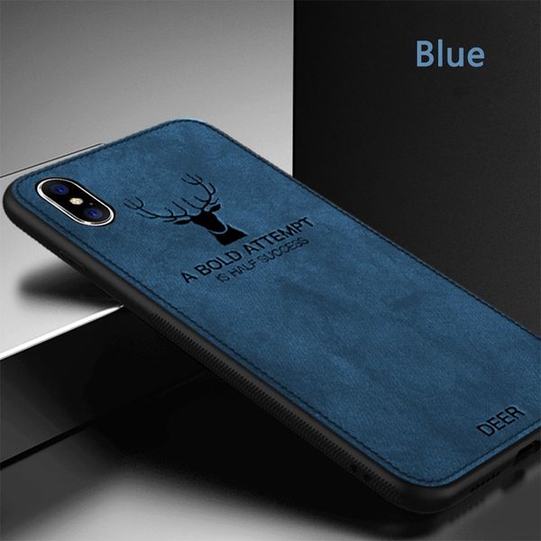 

Ткань ткань олень телефон Case для Apple iPhone Xs Max XR X 8 7 6 S 6 Plus Case старинные узорной милый