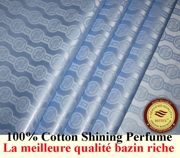 

bazin riche fabric guinea brocade soft 100% cotton 10yards/pc with perfume austria quality similar to getzner, Black;white