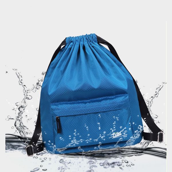 

waterproof gym sport bag outdoor training bag dry wet separation travel backpack nylon drawstring multifunction basketball