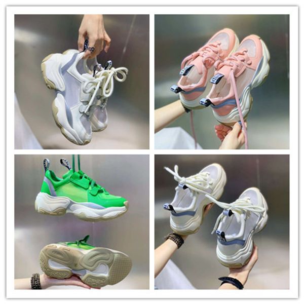 

2020 explosive straps casual shoes are and domineering full mesh breathable, Black