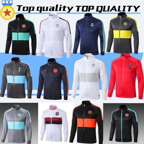 

psg real madrid messi griezmann hazard benzema bayern rome totti tottenhamson kane sao paulo lampard chelseakante mbappe training wear, Black;red