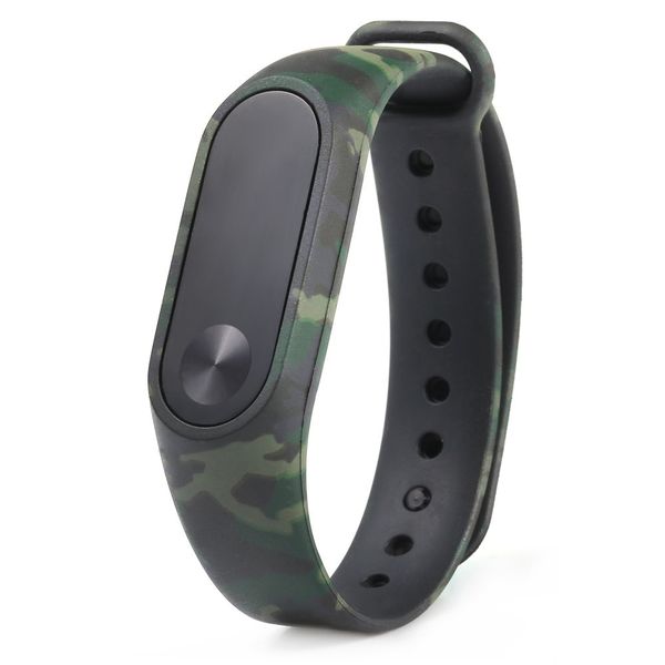 

camouflage pattern wristband replacement for xiaomi mi band 2 accessories strap bracelet wriststrap