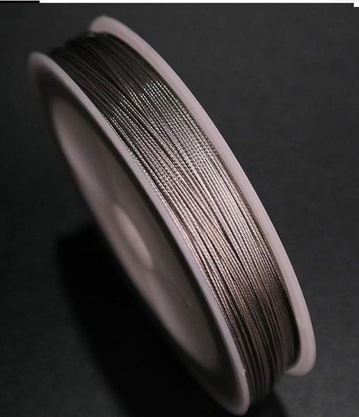 

0.3--0.6mm 50--100m,1x7 304 stainless steel wire rope with pvc coating softer fishing coated cable clothesline traction rope