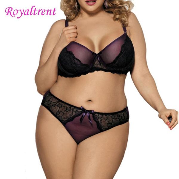 

bras sets ladies bra set large size underwear lace black women's intimates, Red;black