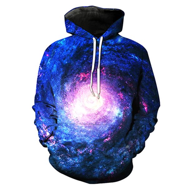 

3d starry vortex printing with cap pocket insert, men's fashion with hat, men's guard, Black