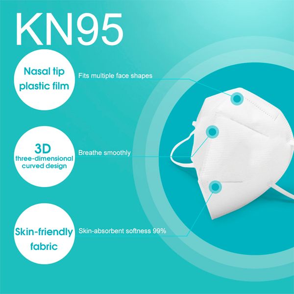 

5 шт маска n95 anti virus dust профессия маски одноразовые эластичные рот нетканые мягкие дышащие маска для лица n95 drop shipping 249k