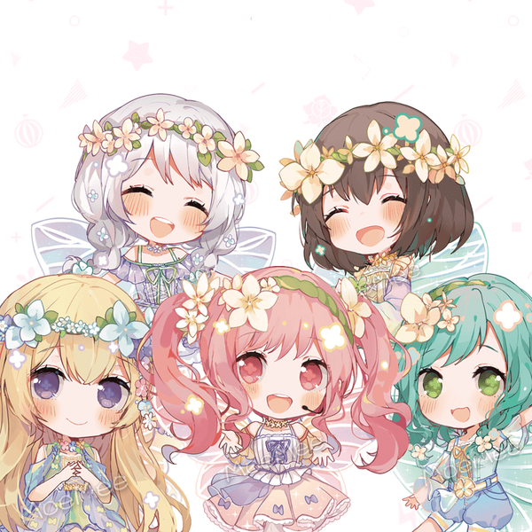 

1pcs kawaii bang dream anime cartoon acrylic pendant keyring cosplay prop backpack decor keychain collection for boy girl, Silver