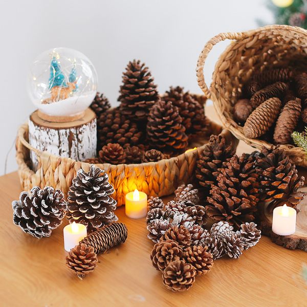 

matail pine fruit christmas decorations handmade creative forest materials household decorations pine fruit bulk