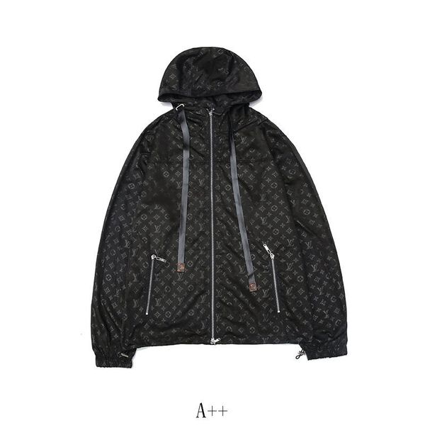 

женщины brand new brand куртки мужские hoodie ветровка карманные письма печати осень мужские куртки стенд воротник пальто размер m-2xl, Black;brown