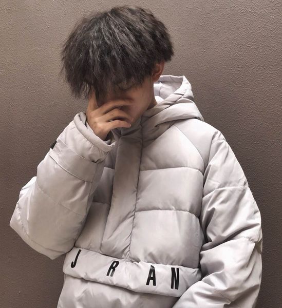 

19FW New Designer JDANMen's Parkas Brand Sport Winter Coat for Men Pullover+zipper Unique Design for Fashion Hip Hop Streetwear Size M-XL