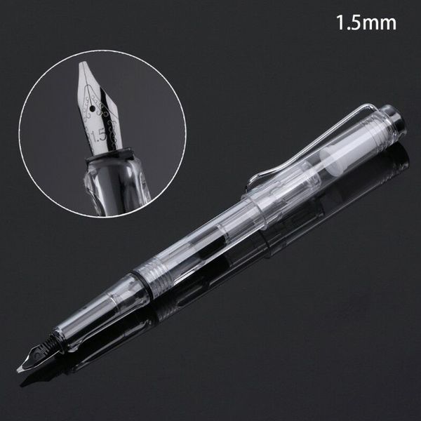 

stationery duckbill parallel office handwriting art supplies smooth fountain pen writing transparent calligraphy multifunctional