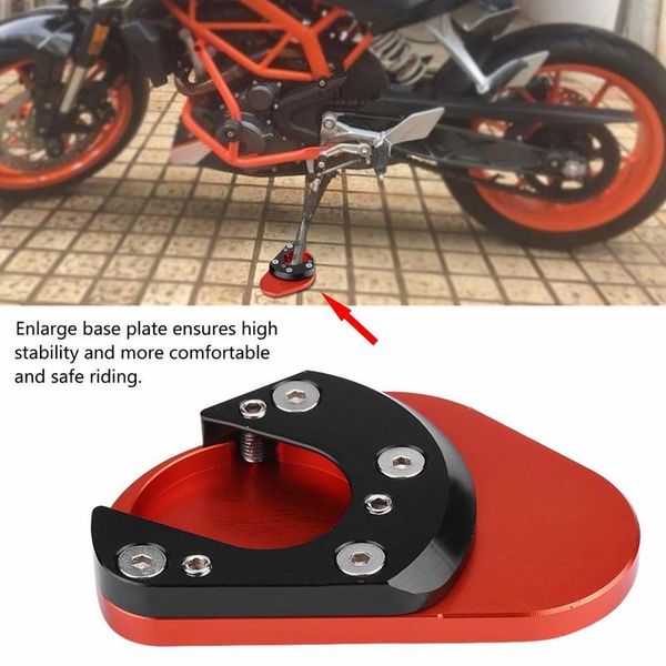 

universal motorbike kickstand anti-slip side extension pad for motorcycle m8617