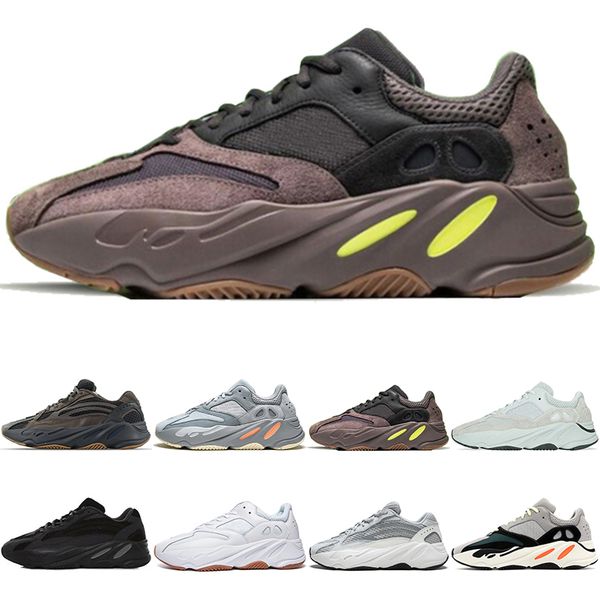 

700 Running Shoes Wave Runner Geode Men Women Mauve Salt 700s V2 Static Designer Shoe Trainer Sports Sneakers 36-45