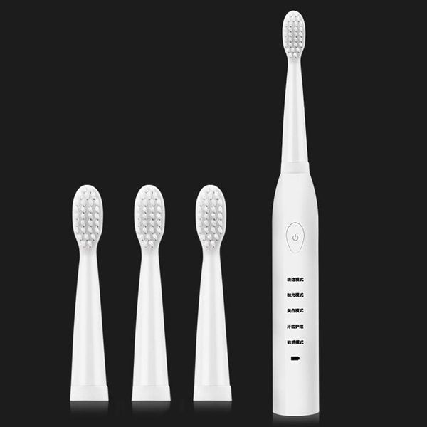 

adoolla sonic wave usb charging 5 modes adults home ultrasonic electric toothbrush