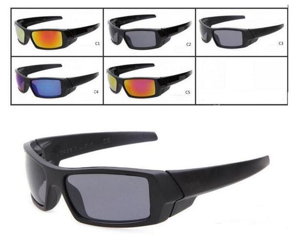 

moq = 10 летних мужчин очков открытых спортивных солнцезащитных очков вождения очки велосипед стекло моды женщина на велосипеде очки 5colors, White;black