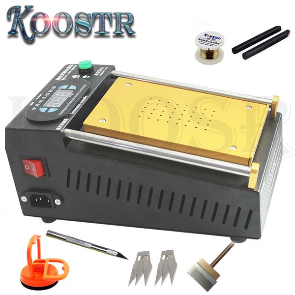 

f-278 7inches glass lcd bevel screen touch screen separator machine built-in vacuum pump mobile phone disassemble repair tool