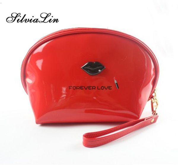 

5pcs pu leather women cosmetic bag waterproof small travel porable makeup handbag make up case pouch wash organizer neceser