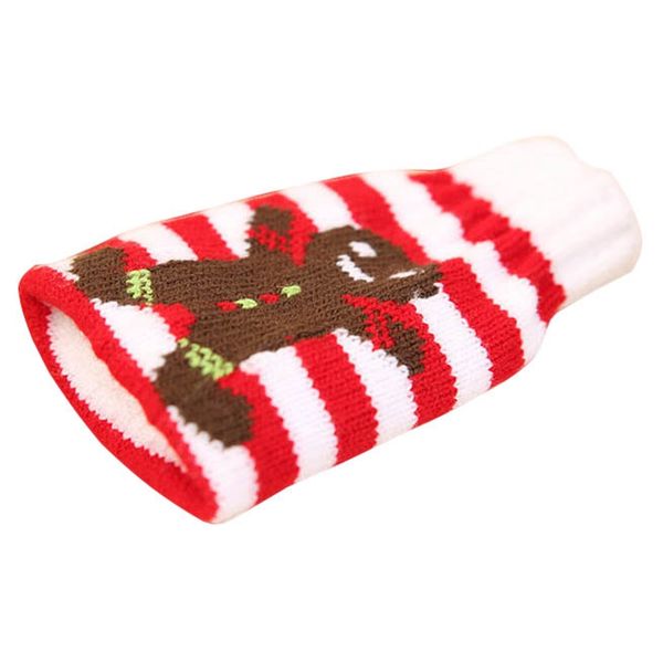 

2018 christmas wine bottle sets candy bags beer bottle cover cap clothes kitchen decoration for new year xmas dinner party