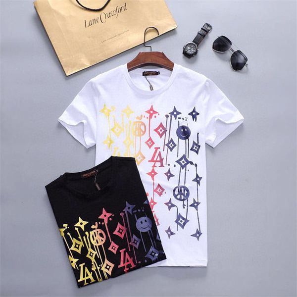 

2020 spring summer fashion polo mens designer brand t-shirt embroidered tiger wolf short-sleeved t-shirt men's youth t-shirt -3xl t67, White;black