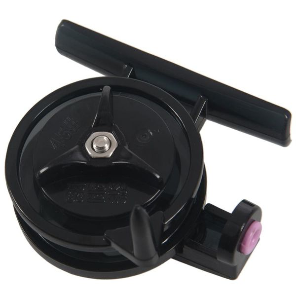 

transparent gray winter fishing plastic ice fishing reel reels pesca