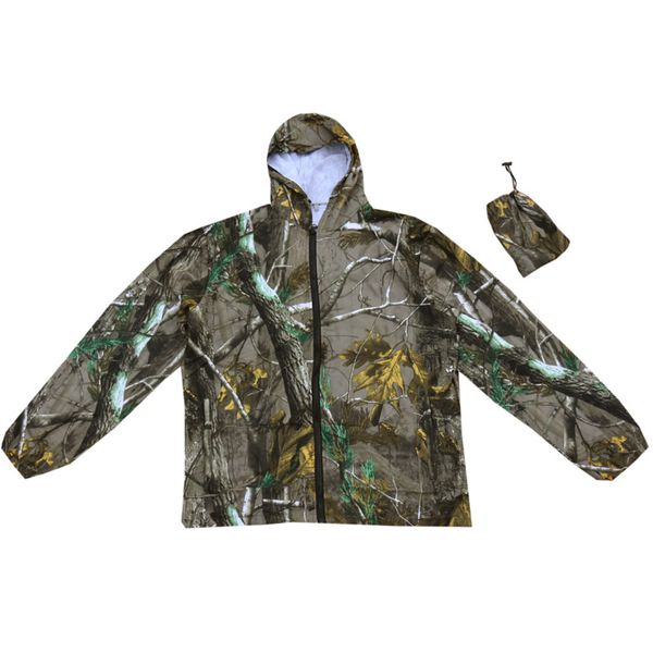 

summer ultra-thin breathable quick-drying bionic camouflage skin clothing fishing hunting hiking sunscreen hooded t-shirt, Gray;blue