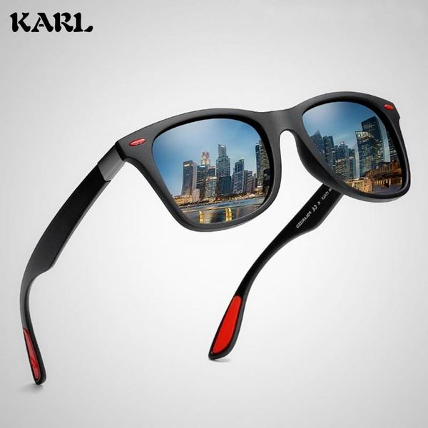 

retro polarized mirror sunglasses men women classic square driving sunglasses male goggle outdoor shades uv400 gafas de sol, White;black