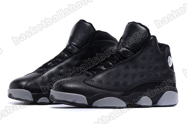 

limited edition j13 basketball good quality charity color matching handsome black grey men's sneakers