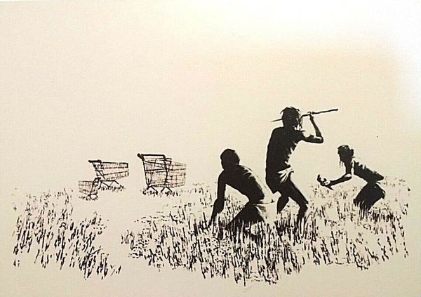 

banksy sealed --07 home decor handpainted &hd print oil painting on canvas wall art canvas pictures 19