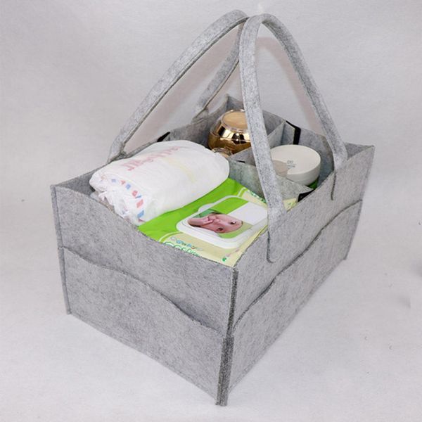 

new multi-grid large capacity newborn baby care nappy diaper storage bag handbag