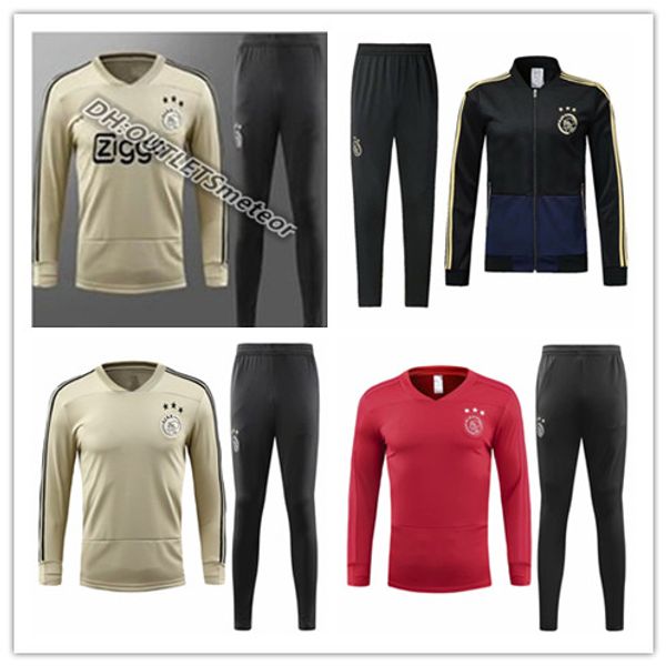 

New ajax 2018 19 training uit 18 19 ajax track uit jacket van de beek dolberg kluivert football uniform ize xl