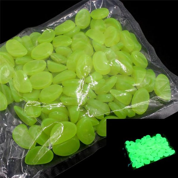

glow pebbles 2020 stones home fish tank garden decoration luminous glowing in the dark accessory for gift