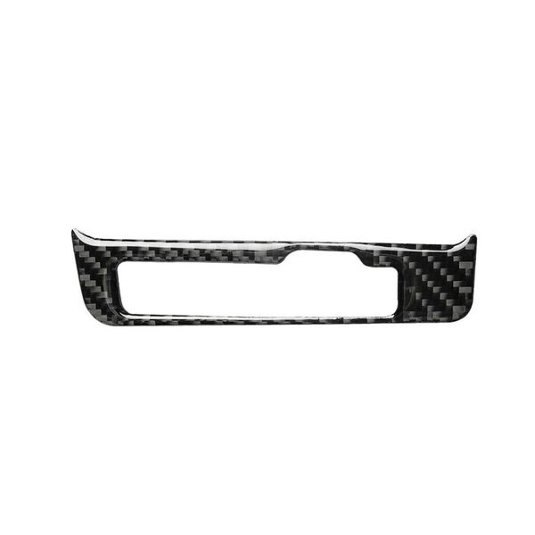 

carbon fiber gear shift display panel frame trim for a4 b8 a5 q5 2009-2016