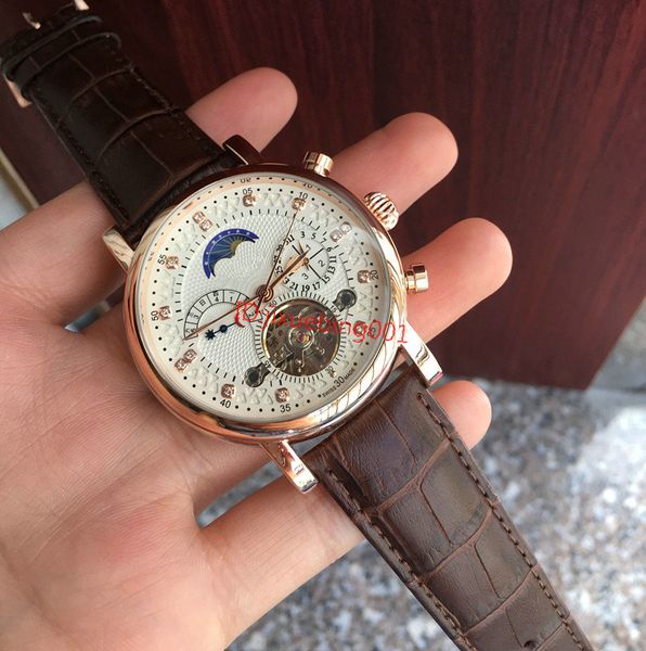 

роскошные модные швейцарские часы кожаный турбийон мужские часы автоматические мужские наручные часы мужские механические стальные 2813 часы relogio masculino clock