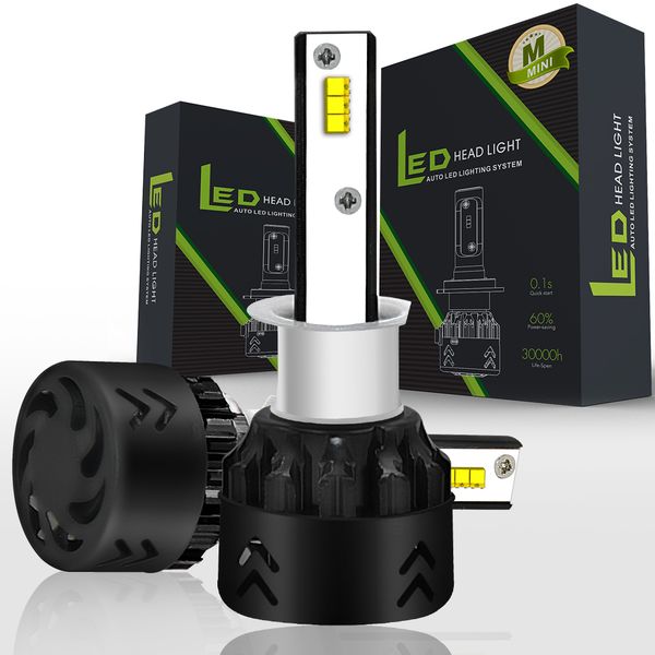 

mini8 h1 led bulbs h7 h4 led car headlight lamp 2pcs 80w 12v 6000k lamps for cars h1 h8 h9 h10 h11 light bulbs for cars