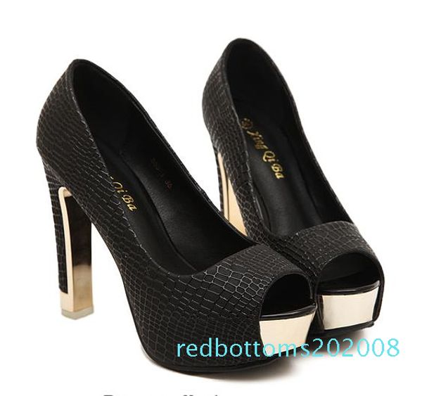 

леганнй белй лонова ко peep toe плаоѬма вокие каблђки нао неве не, Black